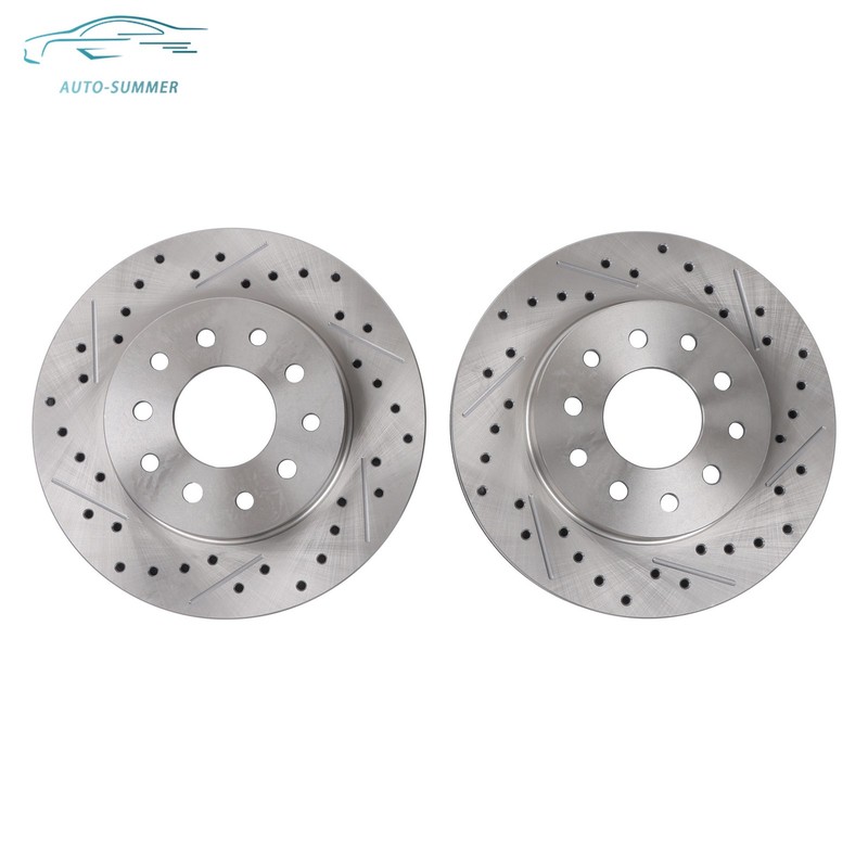 Rear Disc Brake Conversion Kit with Brake Cables Std Rotors For Chevrolet Buick gallery