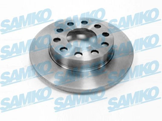 Samko A1007P Brake Disc for Audi