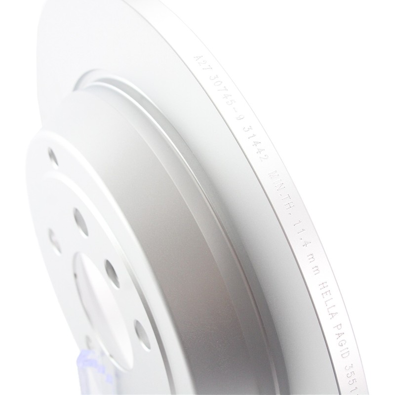 Hella Pagid 330mm Rear Coated Disc Brake Rotor For Mercedes W164 X164 W251 gallery