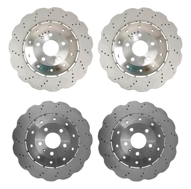 Disc Brake Rotor Set Kit - Front and Rear (365mm/356mm)