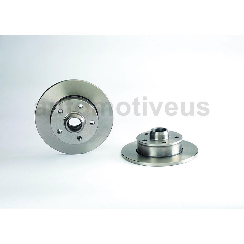 Front Rear Disc Brake Rotor 4X Brembo For Volkswagen Corrado 1994 gallery