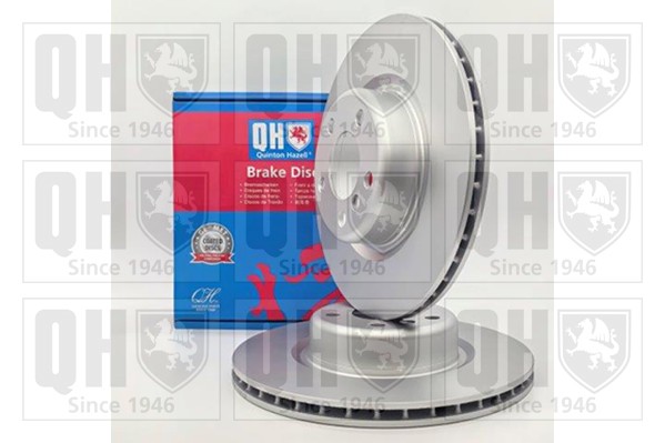 2x Brake Discs Pair Vented fits BMW 114D F20, F21 1.6D Rear 12 to 19 N47D16A Set gallery