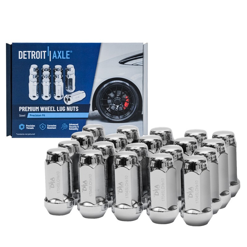 Front Disc Rotor Brake Pad w/20pc Wheel Lug Nut for 2002-05 Mountaineer Explorer gallery