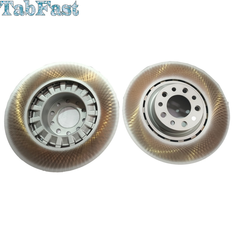 2 Pcs Left & Right Rear Brake Rotor Kit 3Y0615601A for 2011-20 Bentley Mulsanne