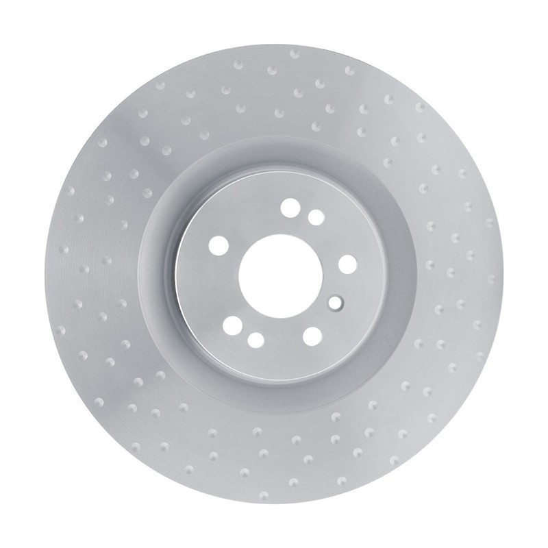 For Mercedes-Benz R63 AMG 2007 Rotor Front | Cast Iron | Vented | Dimpled Style gallery