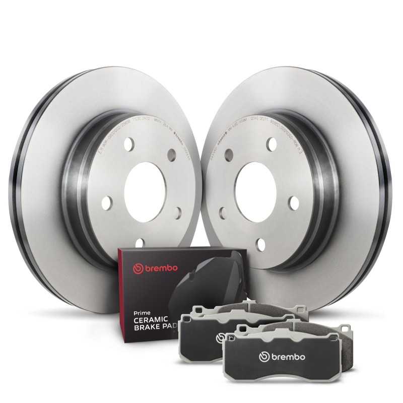 Brembo OE Front Disc Brake Kit for BMW 328i 2012-2016 & 2015 BMW 428i Gran Coupe