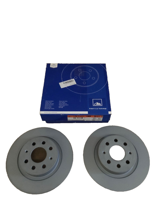 ATE REAR Brake Discs x2 264mm for FIAT OPEL VAUXHALL CORSA E ADAM 24.0110-0323.1