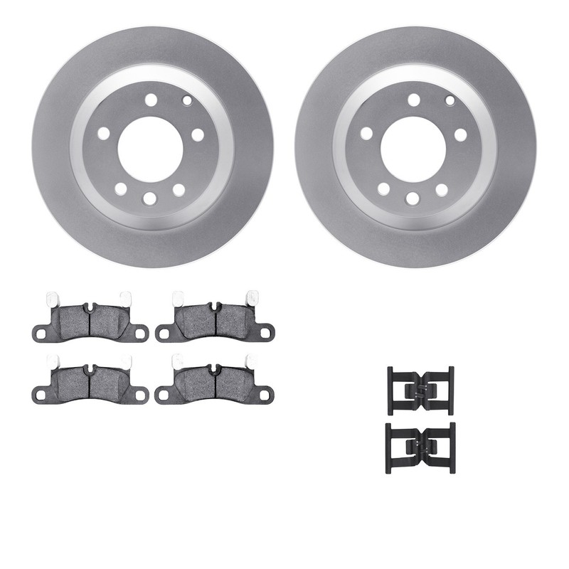 Dynamite Friction Disc Brake Kit for 2011-2014 Porsche Cayenne 4512-74145