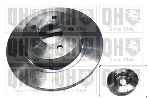 2x Brake Discs Pair Solid fits FORD TOURNEO CONNECT 1.8 Rear 02 to 13 278mm Set gallery