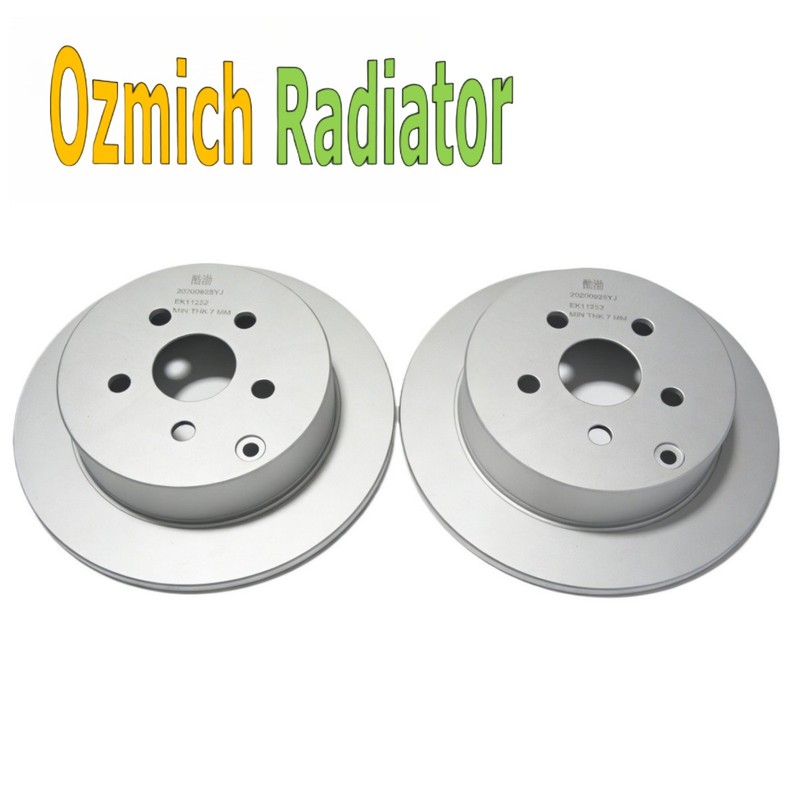 Rear Disc Brake Rotors Fits For 2005 – 2006 Toyota Corolla 6-Speed Pontia Scion