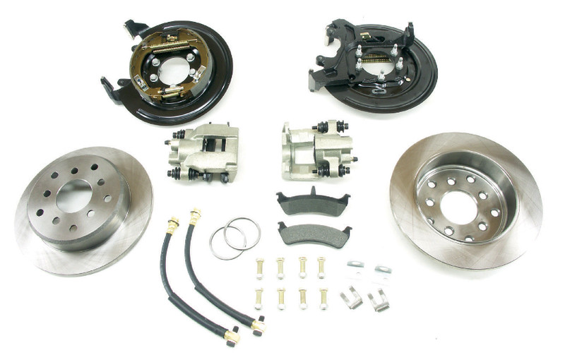 TeraFlex Rear Disc Brake Conversion Kit w/ Rotors For 1991-2006 Jeep TJ LJ YJ XJ gallery