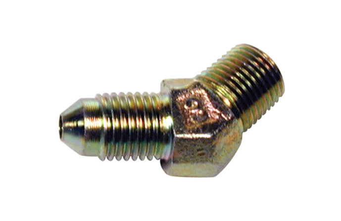 Wilwood Inlet Fitting 1/8-27 NPT to -3 (45) – 220-6412