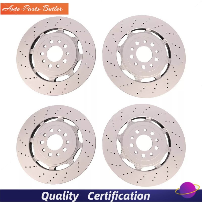 New Front Rear rotors For 2017-2024 Alfa Romeo Giulia Stelvio Quadrifoglio gallery