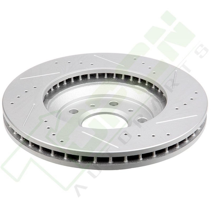 Front & Rear 4X Brake Disc Rotors 8X Ceramic Pads For Chevrolet Impala 2011-2013 gallery