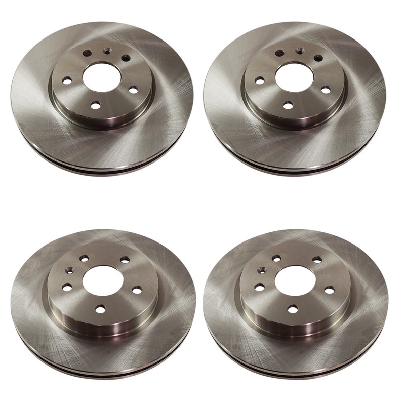 Front & Rear Brake Disc Rotors for Chevy Chevrolet Impala Buick Regal LaCrosse