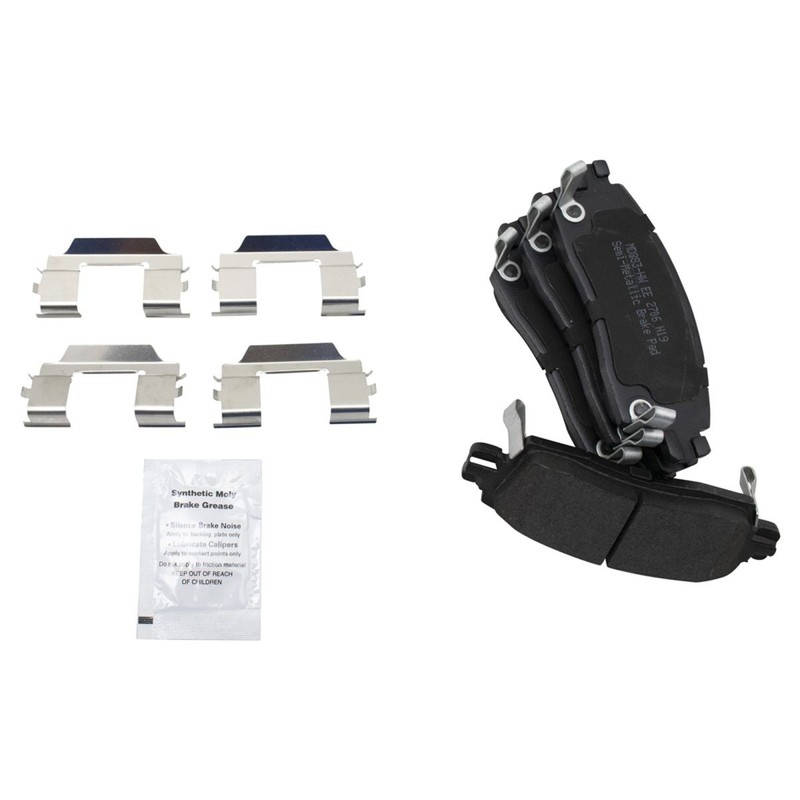 TRQ Brake Pad & Performance Rotor Kit Metallic Rear for Acadia Enclave Traverse gallery