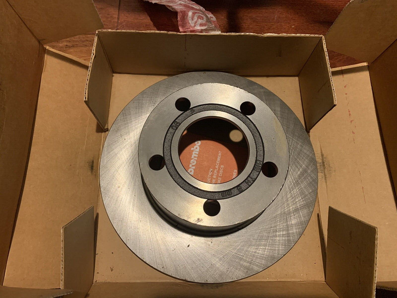 Brembo 4A0-615-601A 08.5743.10 Disc Brake Rotor MADE IN ITALY gallery