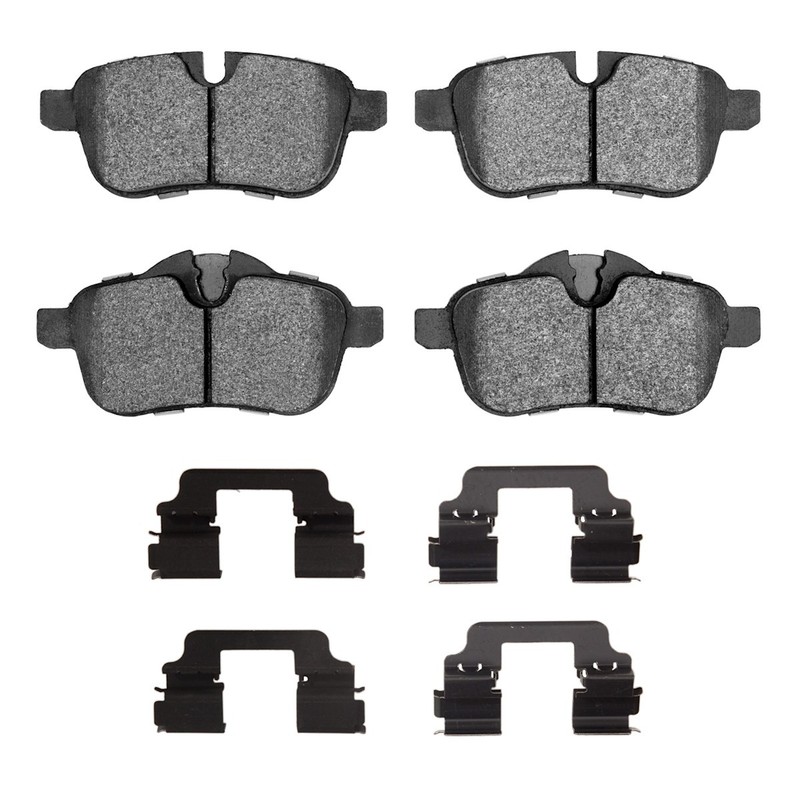 2600-1433-01 R1 Concepts 2-Wheel Set Brake Pad Sets Rear for BMW Z4 2009-2016