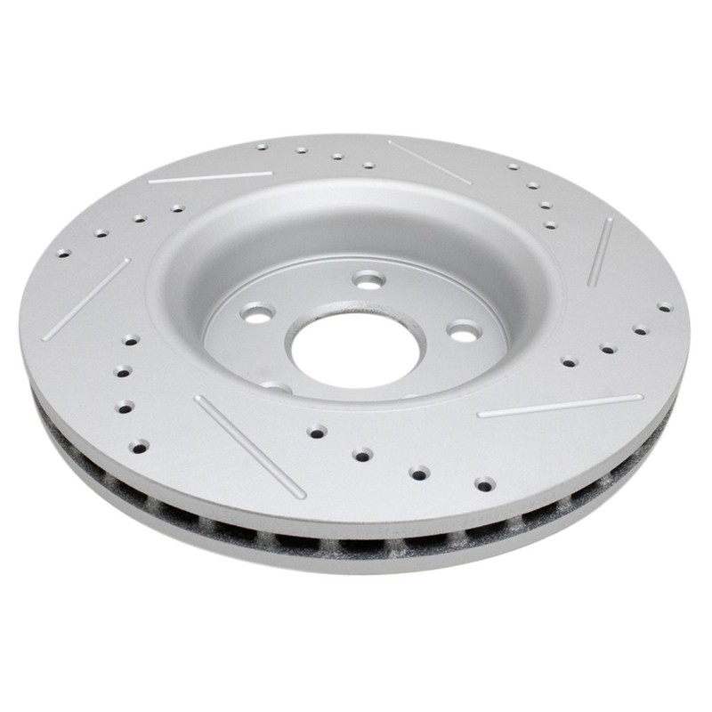 TRQ Front Ceramic Brake Pad & Performance Rotor Kit for Durango Grand Cherokee gallery