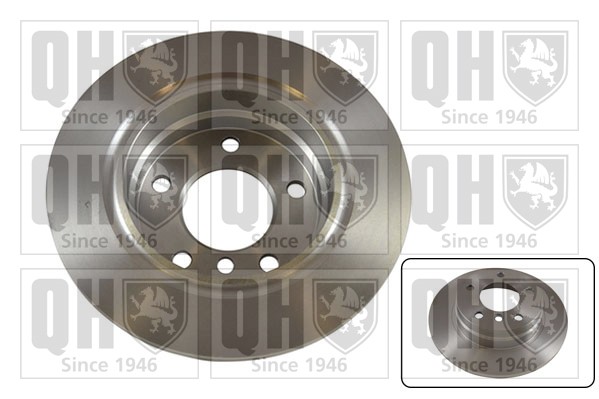 2x Brake Discs Pair Solid fits BMW 325 E36 2.5 Rear 90 to 95 280mm Set QH New gallery