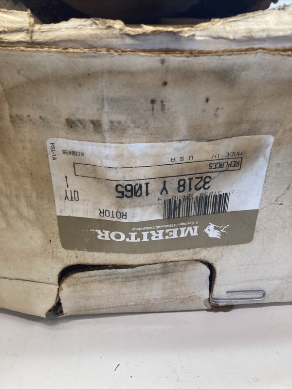 Meritor 3218Y1065 Rotor Lots Of Surface Rust SEE PICTURES | U.S.A. SELLER gallery