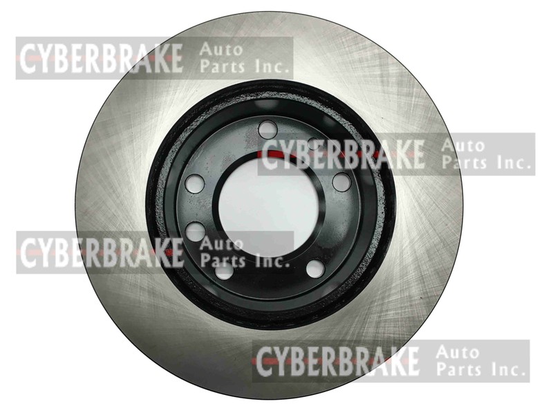 34225E Front Premium Black E-Coat Rotor Pair of 2 gallery