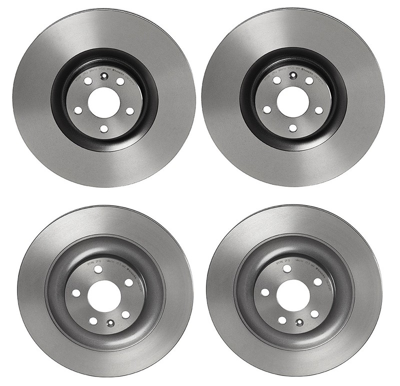 Brembo Front 366mm and Rear 340mm Brake Disc Rotors Kit for Volvo XC90 2016-2020