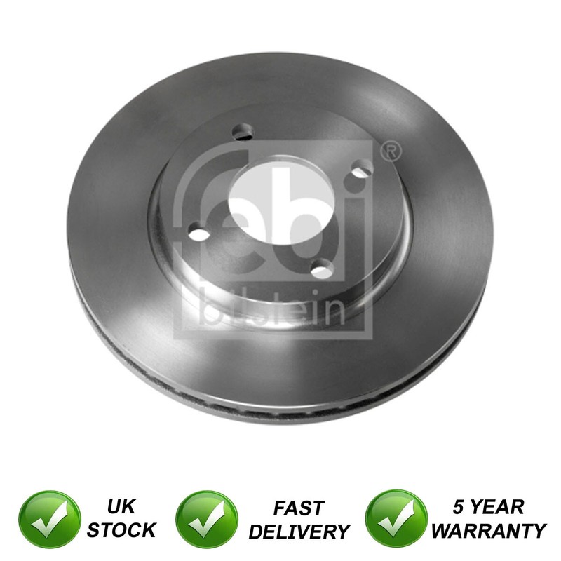 Brake Discs Front SJR Fits Ford Fiesta 1996- Focus 1998-2007 Fusion 2002-2012