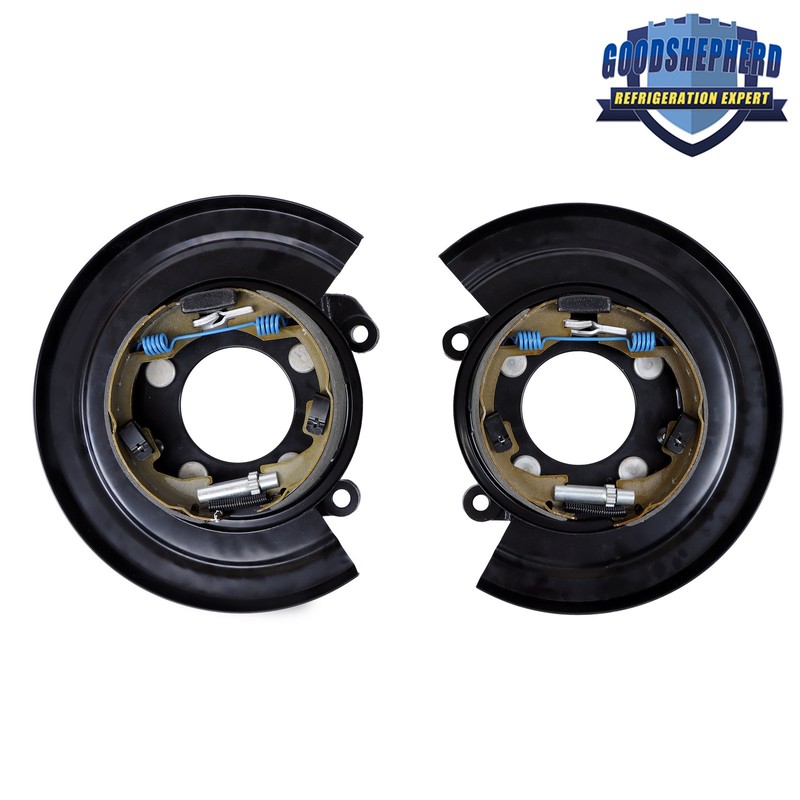 For Ford F-250 F-350 F-450 F-550 2005-2012 Pair Rear LH & RH Brake Dust Shield gallery