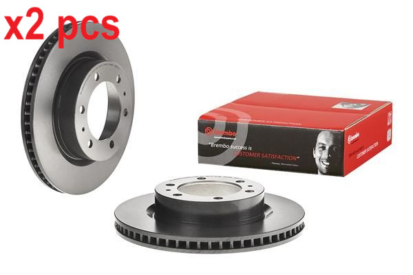 X2 PCS L&R SIDES BRAKE DISC 09.D617.11