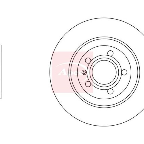 APEC Brake Disc DSK2854