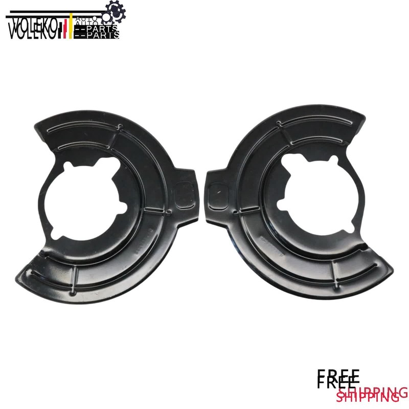 2* Front Side Splash Shield Fit for 2007-17 Jeep Wrangler 2018 Jeep Wrangler JK