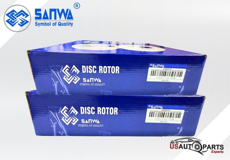 FRONT AND REAR BRAKE ROTOR SET GEOMET COATED FOR EXPRESS 3500 SAVANA 3500 01-12 gallery