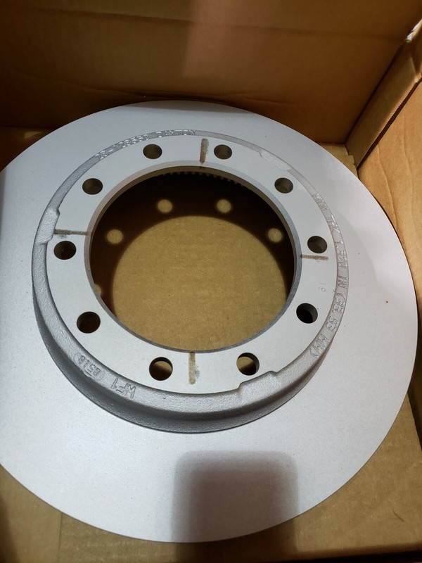 Euclid E-14550A Hydraulic Rear Brake Rotor, Hat Shaped 15” / 23123550009