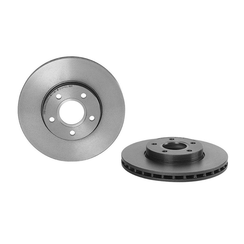 Brembo Front & Rear Brake Kit Disc Rotors and Ceramic Pads For Ford C-Max Hybrid gallery