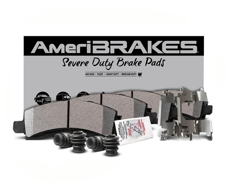 For Ford F450 2005-2016 Super Duty GEO Coated Front Brake Rotors & Brake Pads gallery