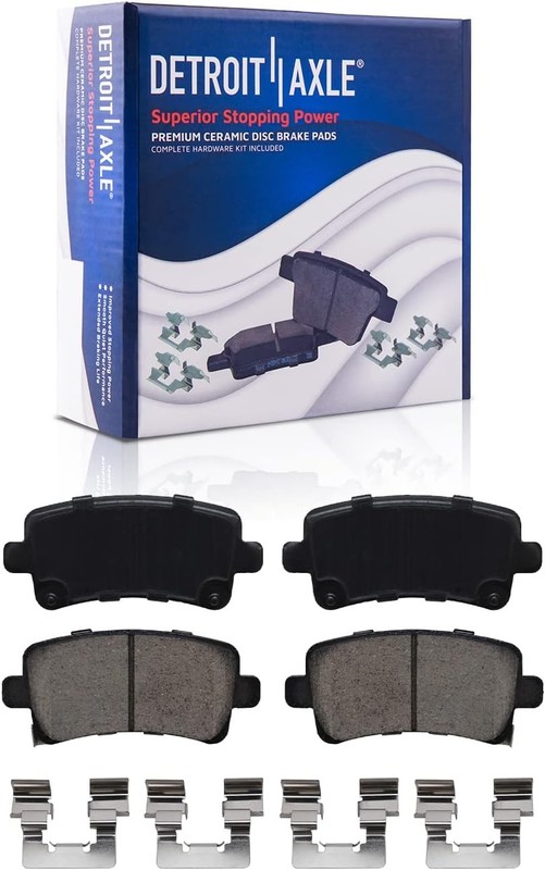 Rear Brake Pads Rotors Wheel Hubs for 2010-2020 Buick LaCrosse gallery