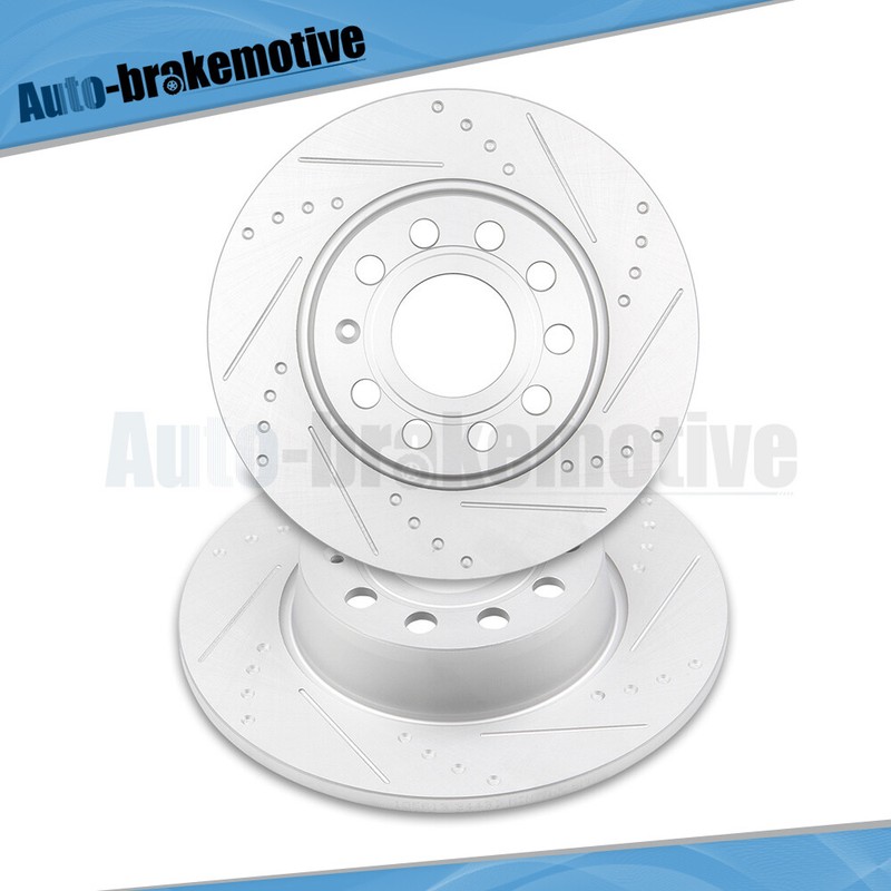 FOR 2015-2017 VOLKSWAGEN GOLF SPORTWAGEN G3000 CASTING REAR BRAKE DISCS ROTORS gallery