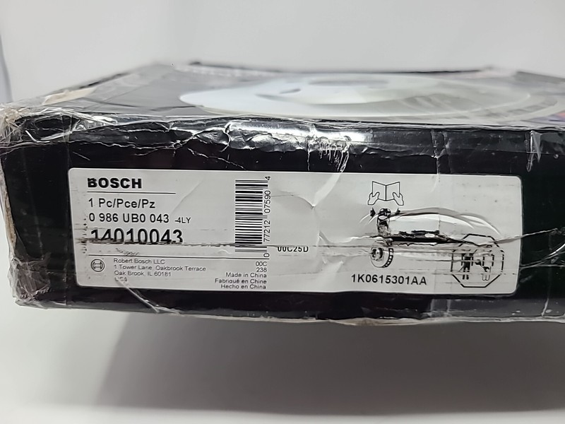 Bosch 14010043 QuietCast Premium Disc Brake Rotor 2006-2010, 2012-2020 VW Passat gallery