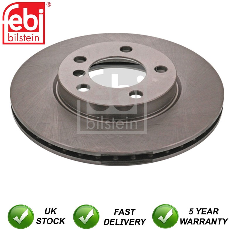 Brake Discs Front Febi Fits Mini Countryman 2010-2016 1.6 D 2.0 One 34119811537