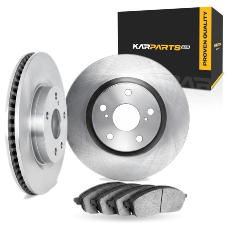 For Lexus RX350/RX450h 2015-2021 Brake Set Front | Cast Iron | Solid | Plain
