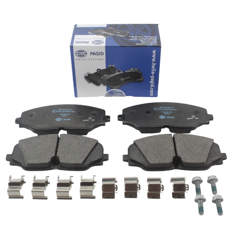DuraGo Front Rotors Hella Low-Met Disc Brake Pad Kit For Atlas Atlas Cross Sport gallery