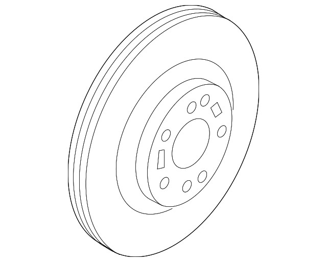 Genuine Hyundai Rotor 58411-3M300