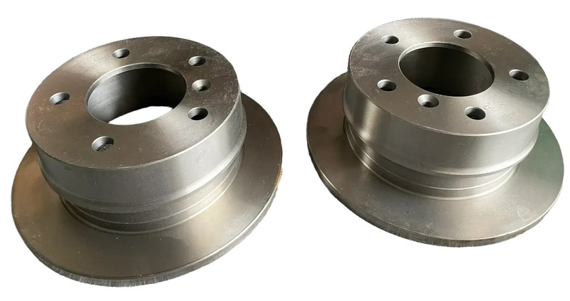 2x trusting brake discs DF216 Chevrolet Spark Daewoo front axle full Ø 236 m gallery