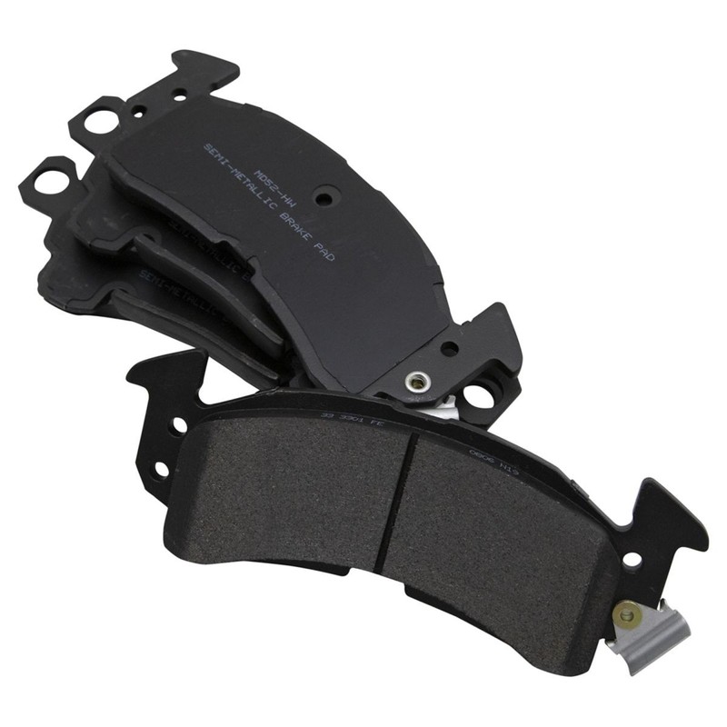 Front Semi Metallic Brake Pads & Performance Drilled Slotted Rotor Kit gallery