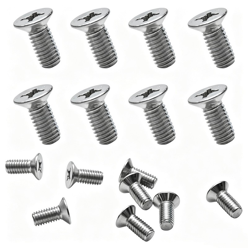8 Pack Rust-Proof Brake Rotor Retaining Screws 93600-06014-0H Fits for Honda Fit gallery