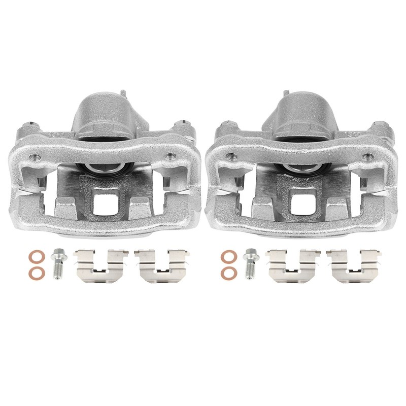 2x Rear Left Right Brake Calipers w/ Bracket For 2008-2010 Hyundai Sonata