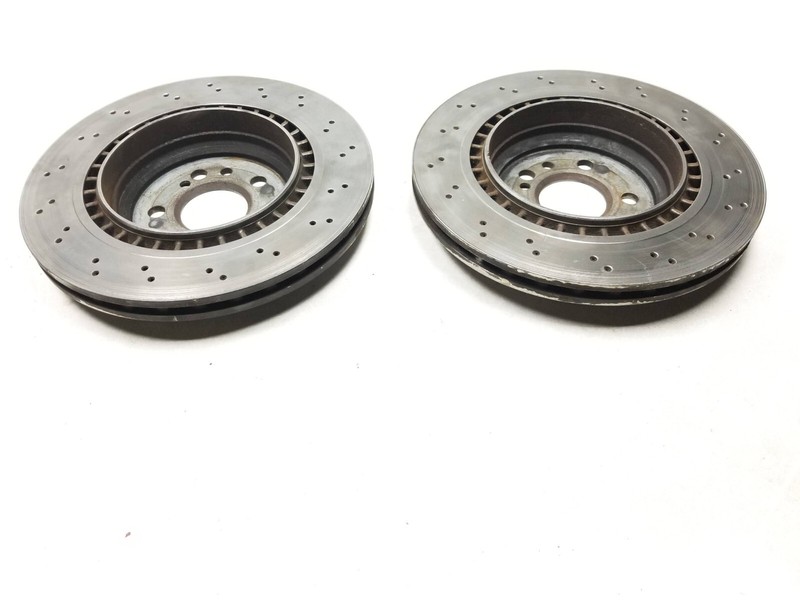 2003 - 2006 Mercedes S55 W220 Brake Disk Rotor Front & Rear 4Pcs OEM gallery