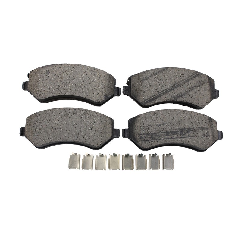 DuraGo Front Rotors TRW Pro Ceramic Disc Brake Pad Kit For Grand Caravan Voyager gallery