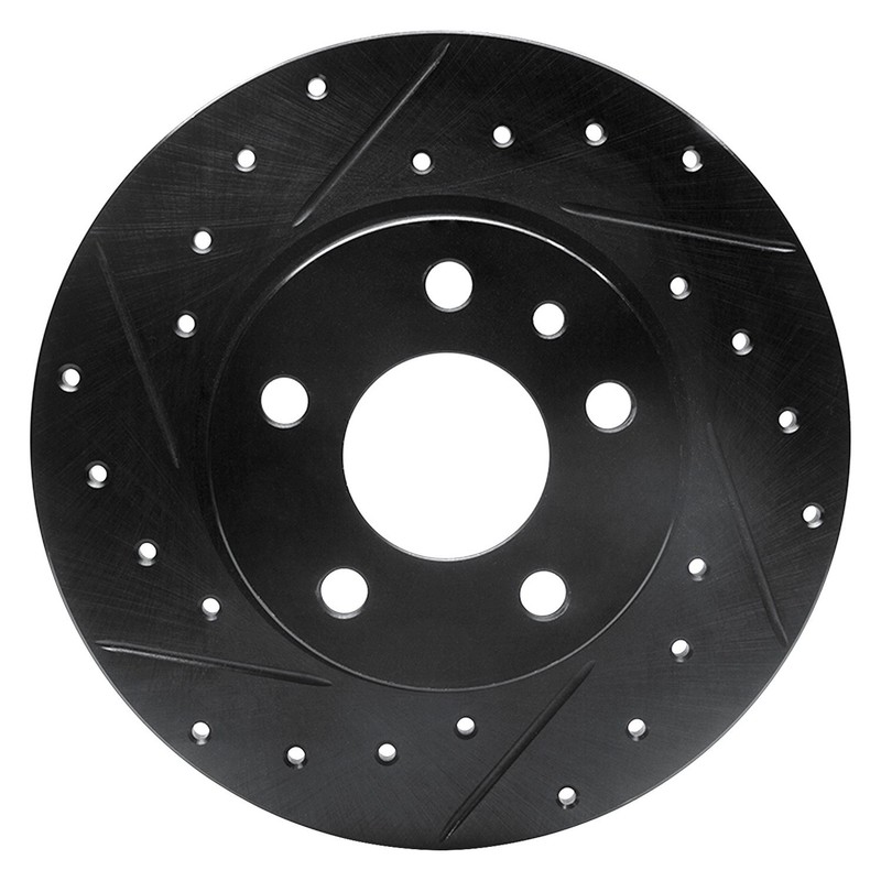 For Alfa Romeo 164 91-95 Brake Rotor DFC Premium Drilled & Slotted Rear Driver